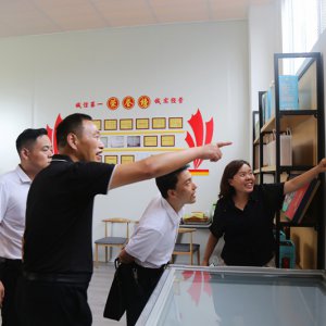 张鹏走进阜阳市健康中国·同心荟实践创新基地走访调研