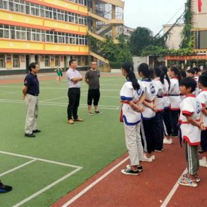 中国跤在颍南小学“生根开花”